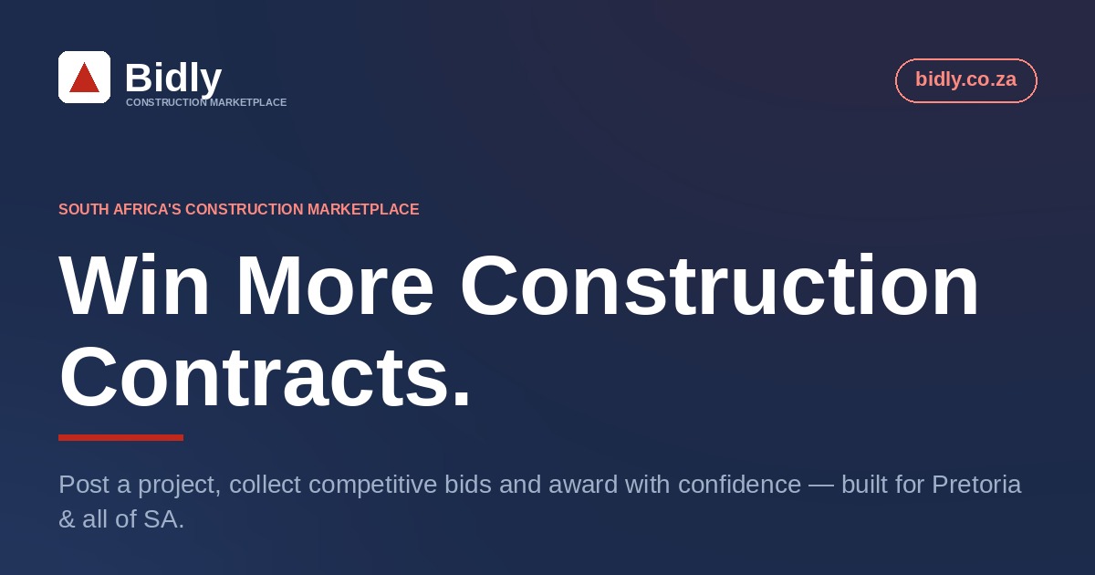 Bidly — Win more construction contracts.